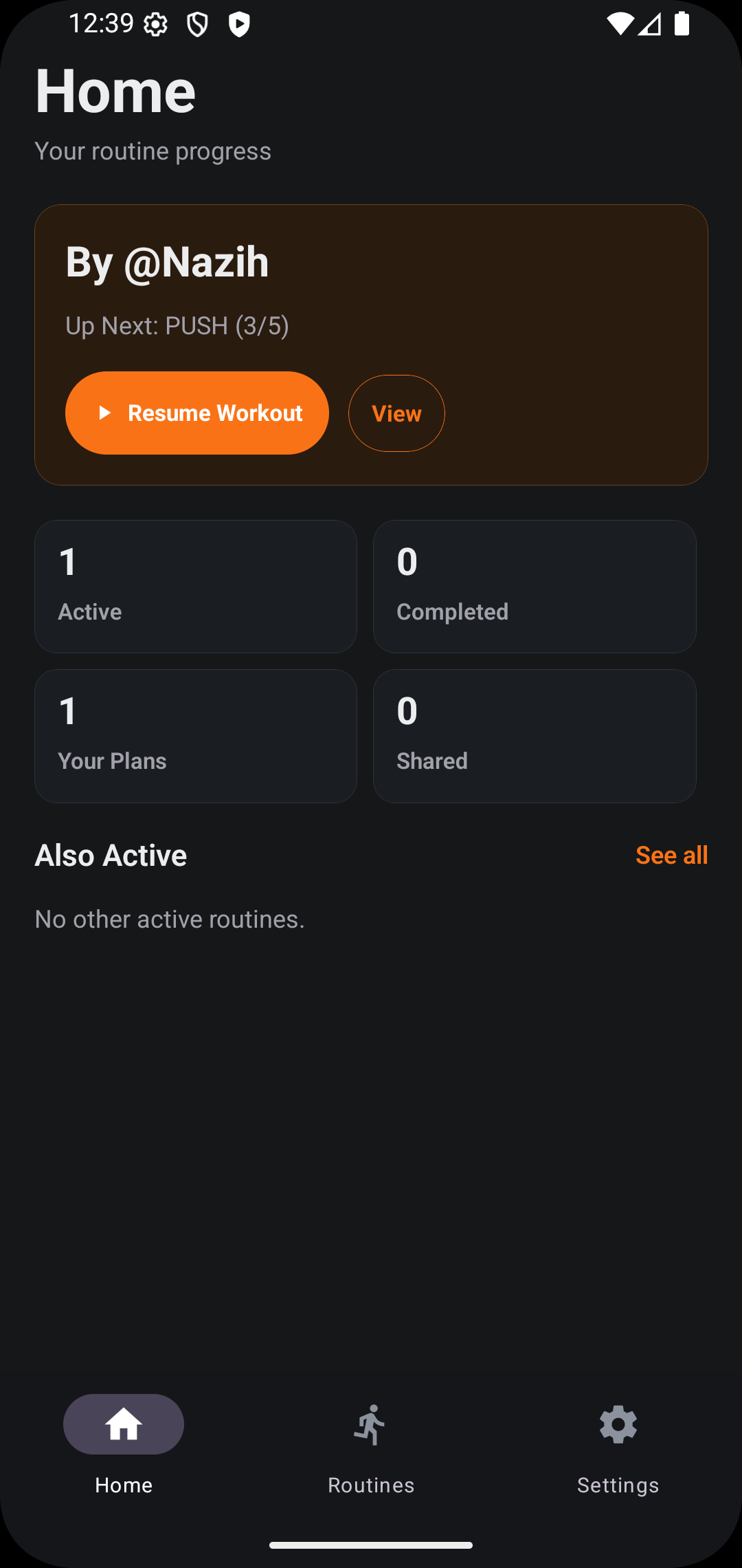 Rep&Sets Android screenshot