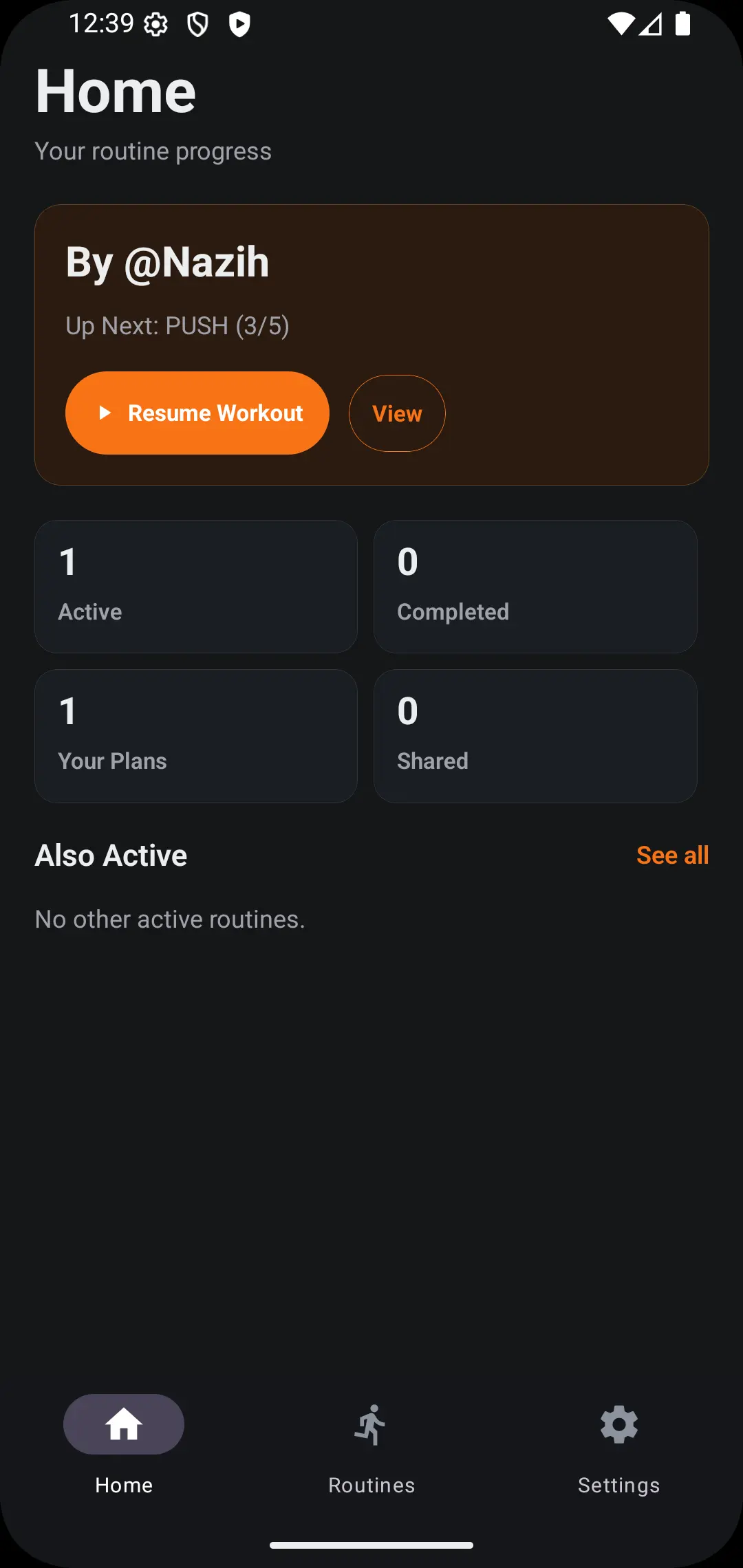 Rep&Sets Android screenshot